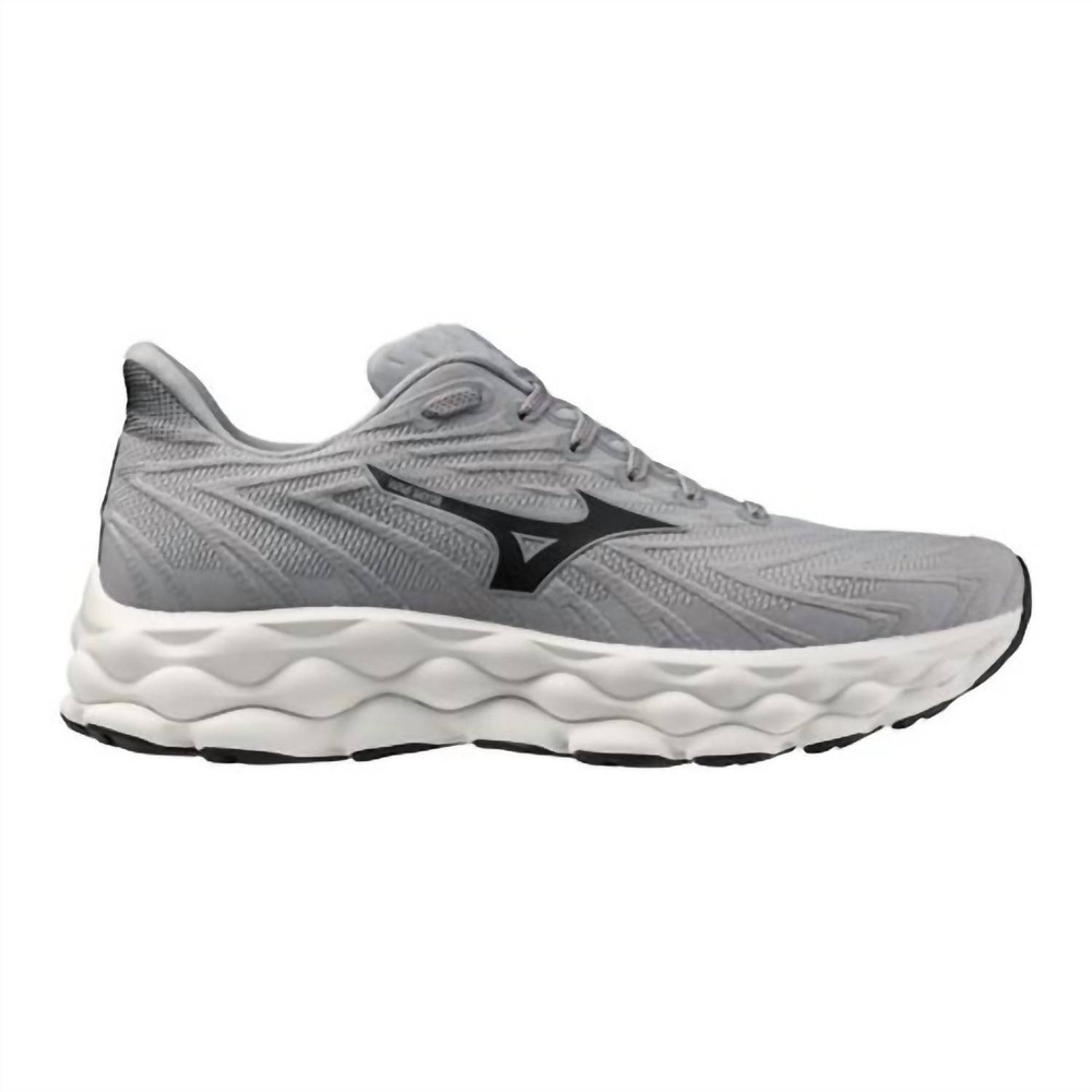 Mizuno Wave Sky 8 Men's Size 12.5 Running Shoes Grey-Black Sneakers NEW